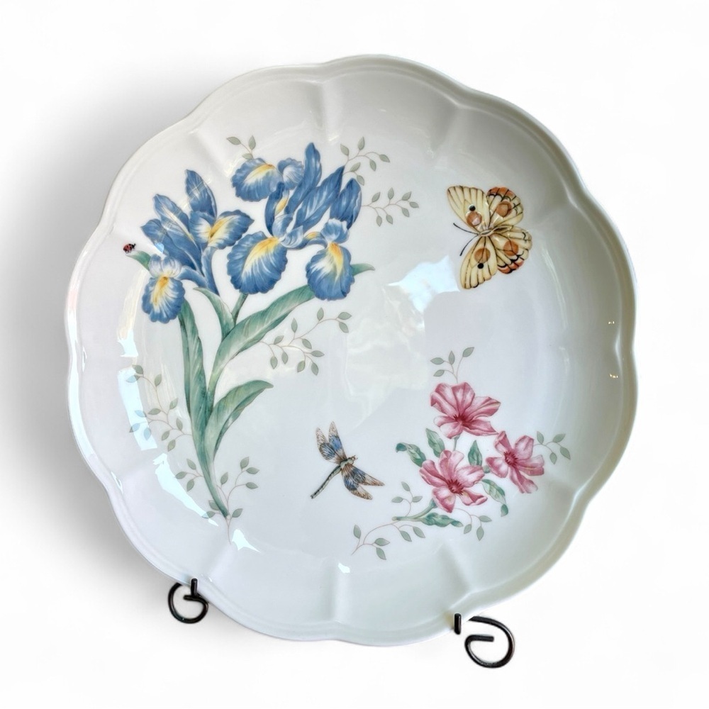 Lenox Butterfly Meadow, dinner plate, Orange Sulpher, never used, no flaws